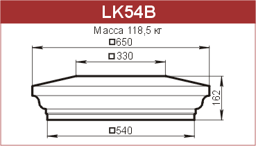 Крышки на столбы забора: LK54B - 12190 руб/шт. 